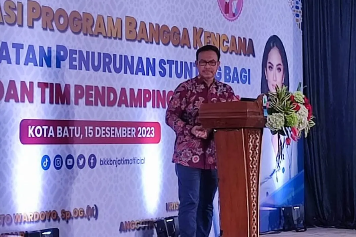 Kepala Badan Kependudukan dan Keluarga Berencana Nasional (BKKBN) Hasto Wardoyo Saat di kota Batu. (Istimewa)