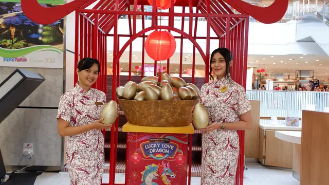 Imlek di Pusat Perbelanjaan. dok. Aeon Sentul