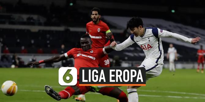 VIDEO: Tottenham Vs Antwerp Berakhir 2-0, Spurs Jadi Juara Grup