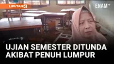 Kelas Penuh Lumpur, Murid SD di Karawang TIdak Bisa Ulangan Semester