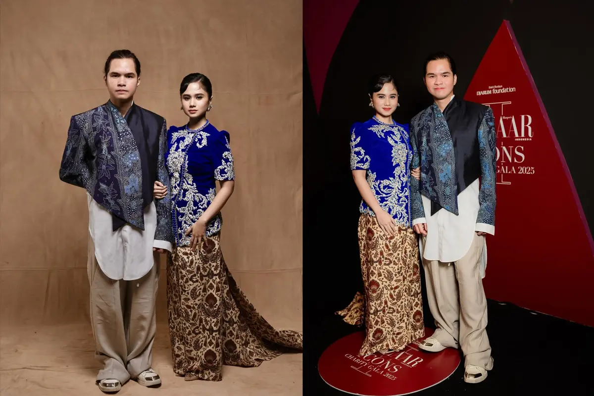 Potret Tissa Biani Pakai Kebaya Modern Siluet Encim Bordir, Kompak Bareng Dul Jaelani