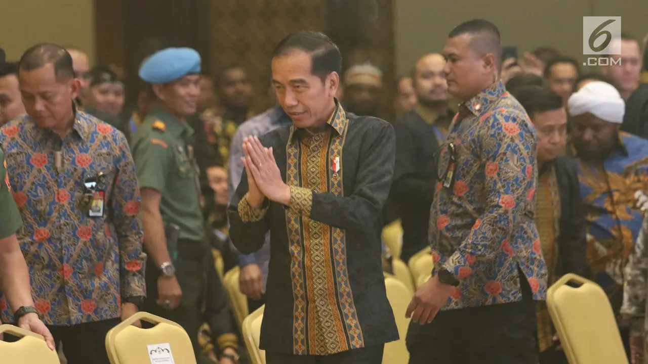 Presiden Jokowi Resmikan Munas HIPMI