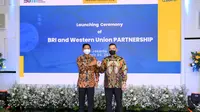 PT Bank Rakyat Indonesia (Persero) Tbk (BRI) mengumumkan kerja sama remitansi dengan salah satu perusahaan Penyedia Layanan Transfer Dana Global yaitu Western Union pada Selasa (20/4/2021) di Jakarta.