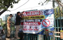 Petugas Gabungan Temukan Tramadol di Lapak Pedagang Kawasan KS Tubun