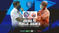Nikmati Live Podcast Pertandingan BRI Liga 1: Arema FC Vs Persija Jakarta