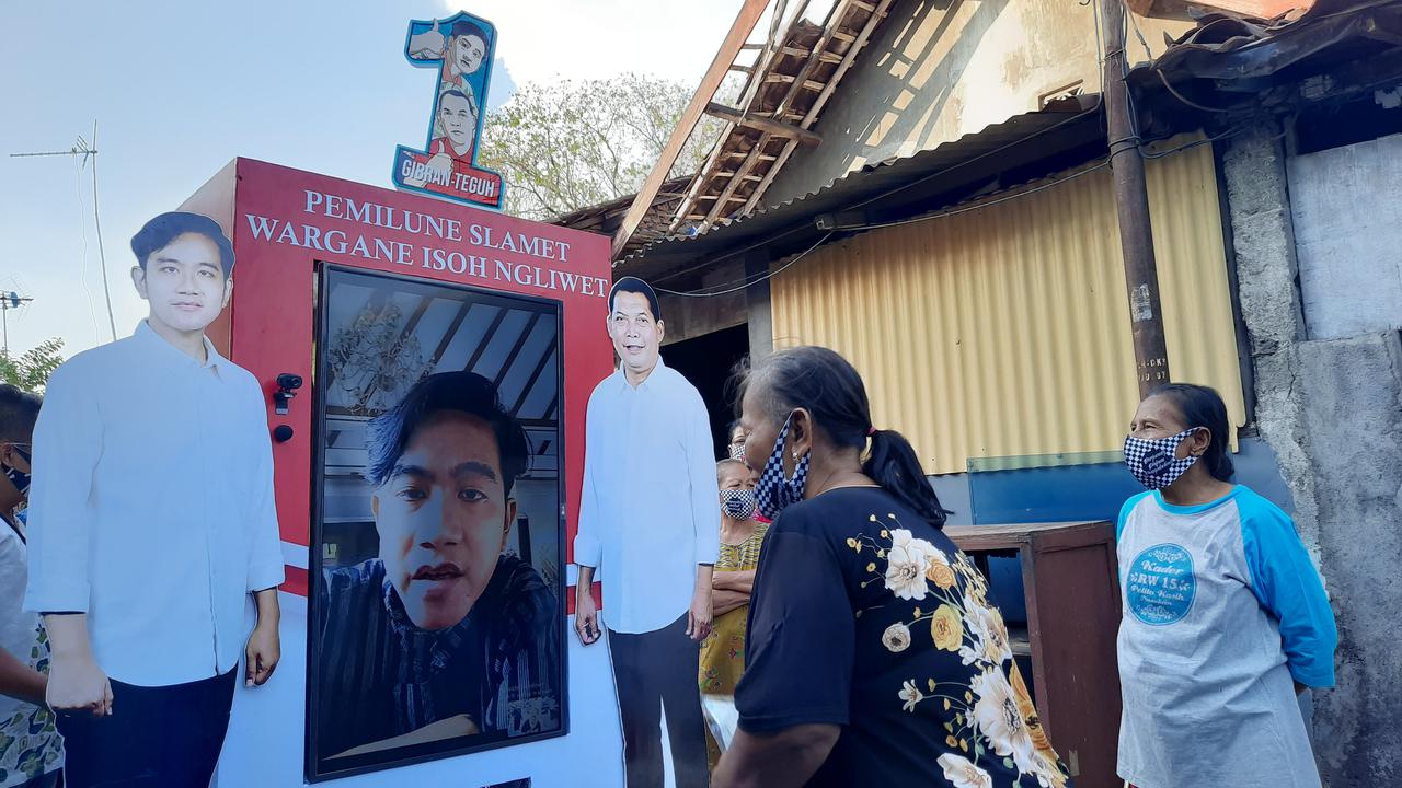 Tengok Blusukan Online Ala Gibran Rakabuming