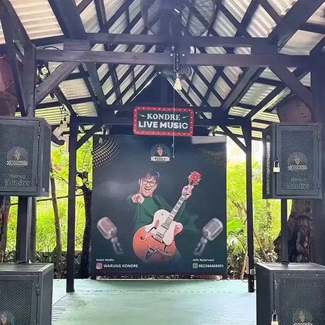 Desain Warung Makan Andre Taulany yang Asri