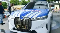 Korlantas Dapat Hibah Mobil Patroli Listrik BMW iX, Ini Spesifikasinya (instagram @ntmc_polri)