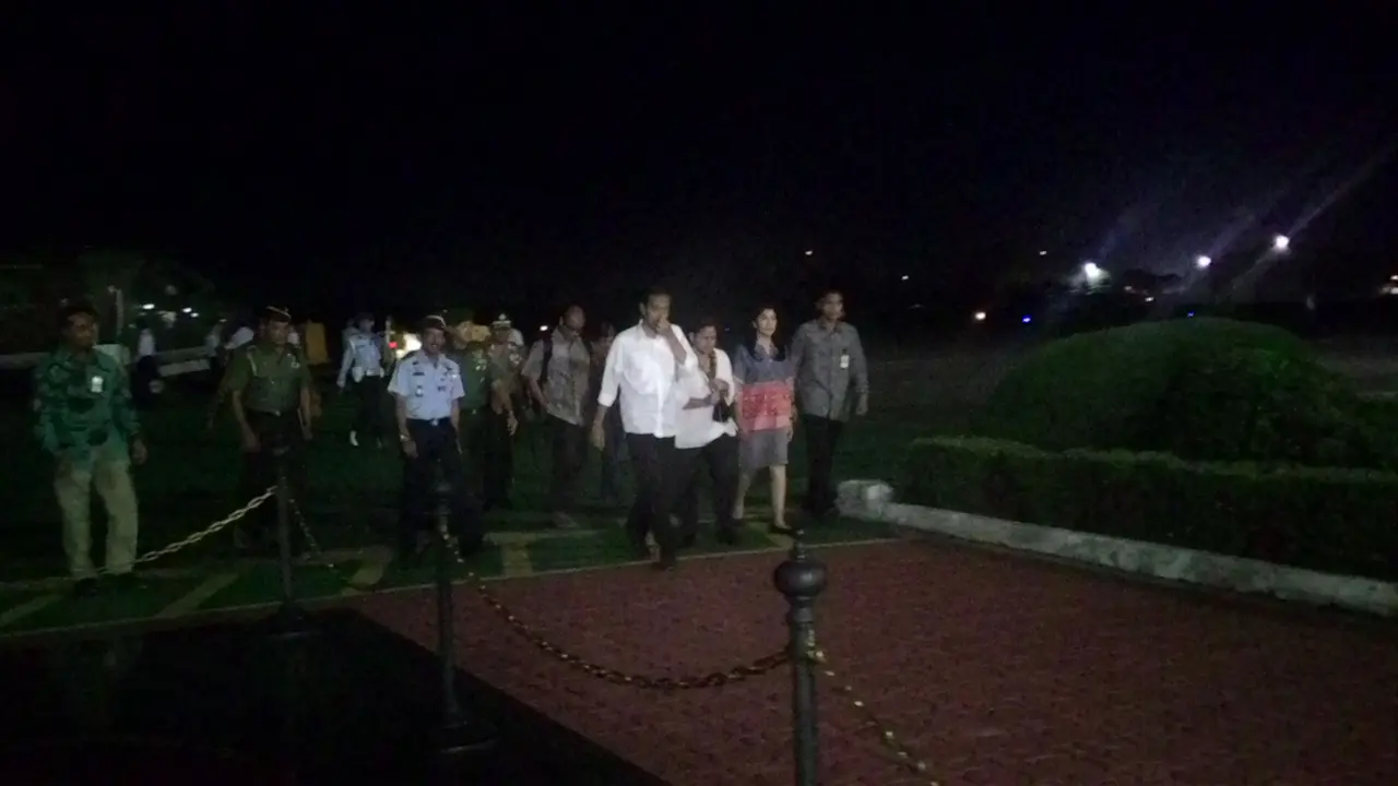 Jokowi kembali ke Jakarta