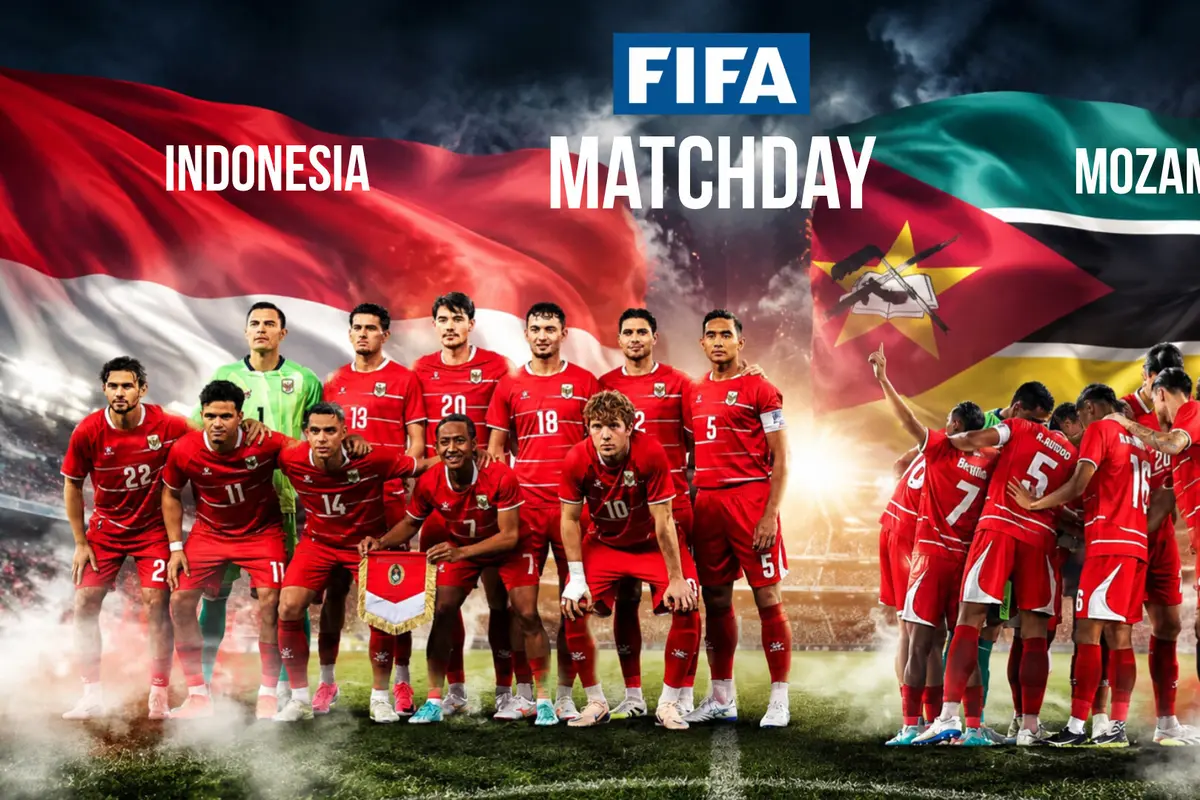 Timnas Indonesia Vs Mozambik
