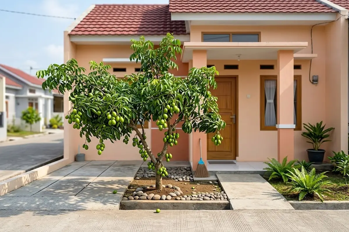 Pohon Buah untuk Rumah Subsidi yang Tidak Membuat Halaman Jadi Sarang Tikus