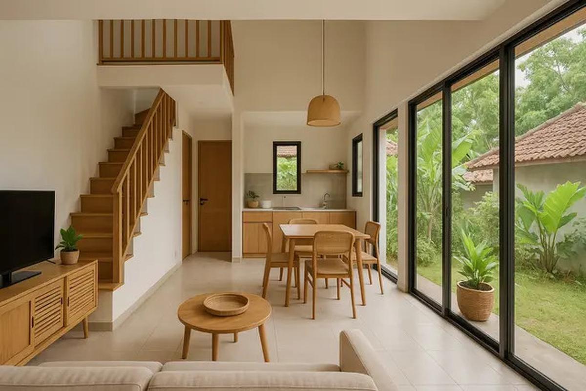 8 Desain Dalam Rumah Minimalis 2 Lantai Sederhana di Kampung, Nyaman Ditempati