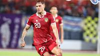 Shayne Pattynama mencetak gol untuk Timnas Indonesia dalam pertandingan Kualifikasi Piala Dunia 2026 zona Asia melawan Irak di&nbsp; Basra Sport City Stadium, Kamis, 16 November 2023. (foto: Instagram @timnas.indonesia)