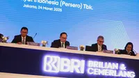 Rapat Umum Pemegang Saham Tahunan (RUPST) PT Bank Rakyat Indonesia (Persero) Tbk atau BRI pada Senin, 24 Maret 2025, di Jakarta. (Dok BRI)