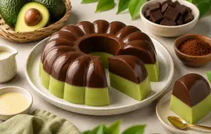 Cara Membuat Puding Coklat Alpukat, Cocok untuk Camilan Akhir Pekan
