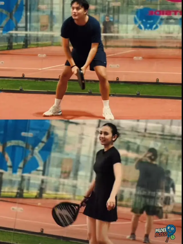 Gaya Mama Sporty Mahalini Raharja Main Padel Bareng Suami, Pamer Body Ramping dengan Outfit Serba Hitam