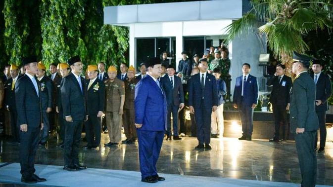 Amanat Prabowo di Renungan Suci Hari Pahlawan: Jangan Sekali-Kali Lupakan Jasa dan Kepahlawanan Mereka