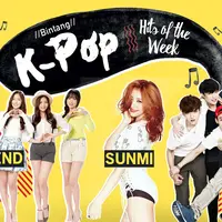 Simak selengkapnya Bintang K-Pop Hits of the Week seperti berikut ini. (Foto: exotic-siro.deviantart.com, abagil.deviantart.com, alchetron.com, Desain: Nurman Abdul Hakim/Bintang.com)
