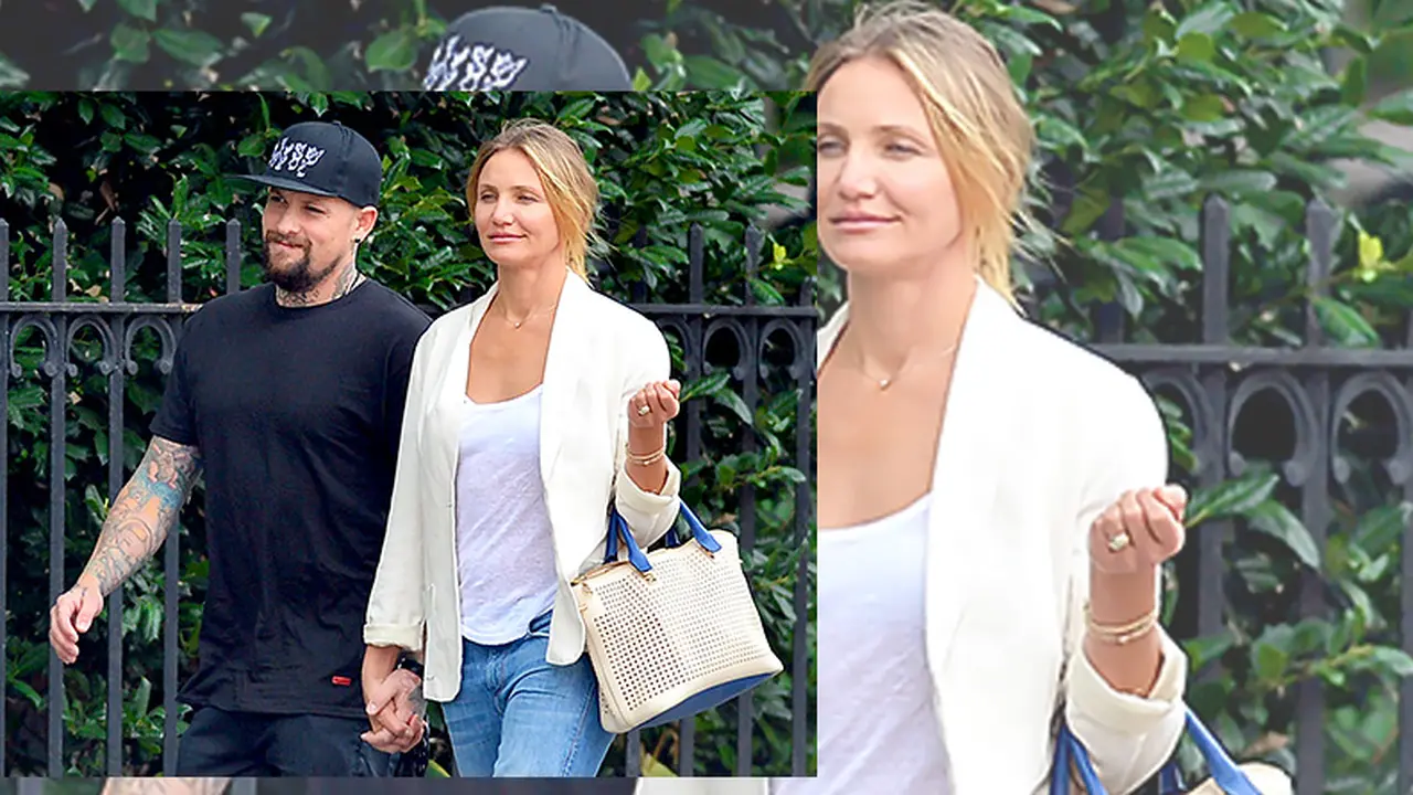 Benji Madden dan Cameron Diaz 