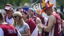 Ini kali pertama Latvia ikut Piala Dunia Basket. (BAY ISMOYO/AFP)