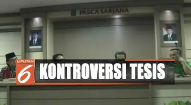 Majelis Ulama Indonesia menentang keras penelitian milik mahasiswa S3 itu. kKomisi Fatwa MUI menyebut disertasi itu bertentangan dengan syariat agama islam serta hukum di Indonesia.