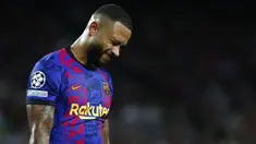Pertemuan dua klub raksasa Eropa pada matchday 1 Grup E Liga Champions 2021/2022 berakhir dengan kekalahan sang tuan rumah, Barcelona. Tak tanggung-tanggung, Bayern Munchen habisi Barca dengan skor 3-0. (Foto: AP/Joan Monfort)