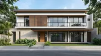 7 Model Fasad Rumah dengan Aksen Garis Horizontal, Bikin Hunian Tampil Mewah dan Luas