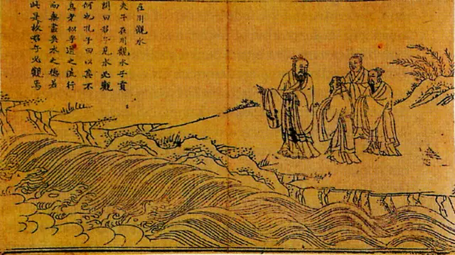 Confucius dan Murid-Muridnya (Wikimedia Commons)
