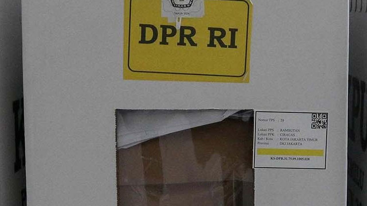 Logistik Pemilu 2024 ini ditarik dari sebanyak 863 TPS. Liputan6.com/Herman Zakharia
