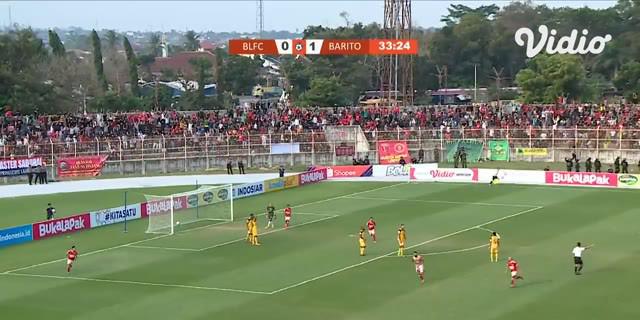 VIDEO: Highlights Liga 1 2019, Badak Lampung Vs Barito Putera 3-3