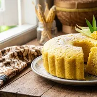 Resep bolu jagung manis kukus. [AI Generated]