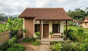 7 Inspirasi Desain Rumah Kecil 6x8 di Desa, Sederhana tapi Asri