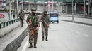Tentara India pada 10 Mei 2025 melaporkan serangan baru Pakistan di sepanjang perbatasan. (Sajjad HUSSAIN/AFP)