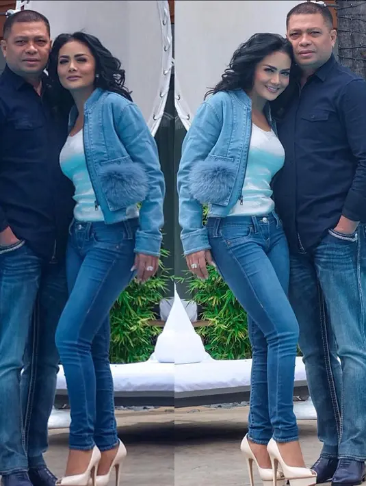 Sama-sama sibuk, pasangan ini memiliki tempat khusus untuk bisa bercengkrama dengan keluarganya. Termasuk suami dan anak-anaknya. (Instagram/krisdayantilemos)