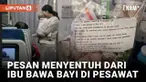 Bagi sebagian orang, keberadaan anak-anak di transportasi umum buat khawatir, terutama tangisannya yang mengganggu kenyamanan selama perjalanan. Namun aksi ibu yang membawa bayi di pesawat ini justru tuai pujian. Ia membagikan bingkisan pada lebih da...