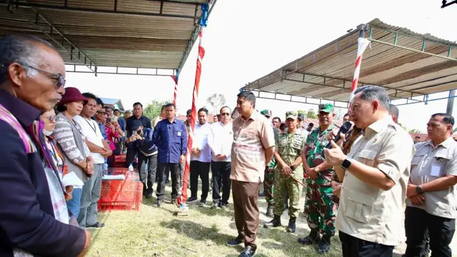 Mendagri dan Menteri PKP Tinjau BSPS di Humbahas, Target Perbaikan Rumah Naik Drastis