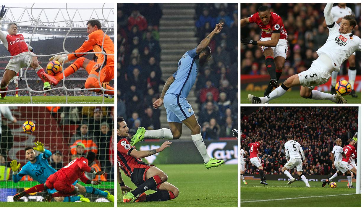 Pencetak Gol Kemenangan,  Premier League Pekan ke-25  (Bola.com/EPA)