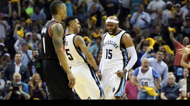 Gim 5 Playoff NBA: Memphis Grizzlies vs Portland Trail Blazers