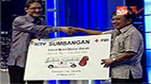 SCTV Berikan Bantuan Ambulans untuk PMI