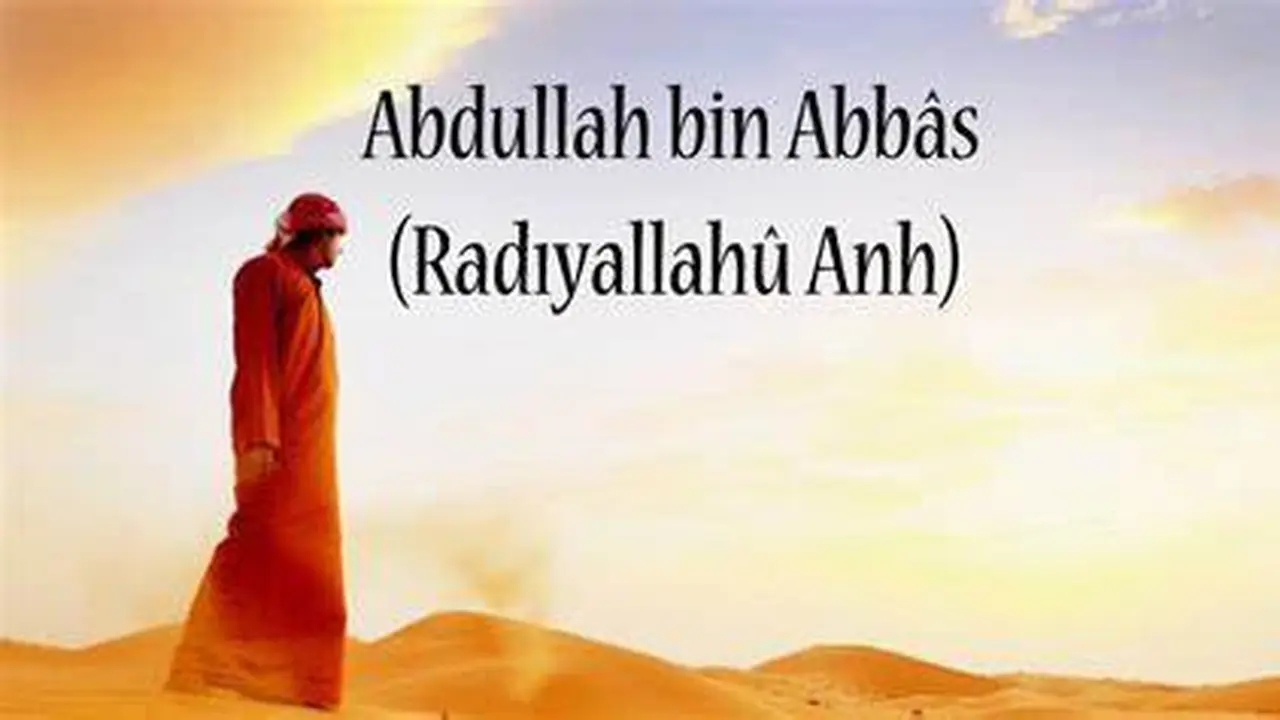 Abdullah bin Abbas