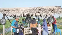 Suasana Loka Batari yang buka tiap Minggu di Dusun Padakan, Desa Janti, Klaten (foto: Liputan6.com/Anugerah Ayu).