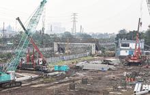 FOTO: Kondisi Terkini Proyek Perluasan Stasiun Tanah Abang, Ditargetkan Rampung Akhir 2024