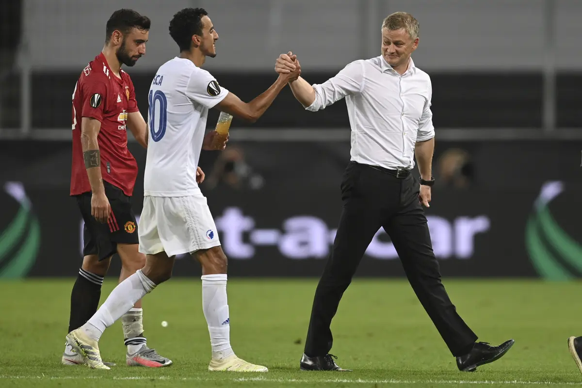 Ekspresi Ole Gunnar Solskjaer Antar MU ke Semifinal Liga Europa