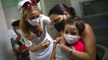 Kuba Mulai Program Vaksinasi Bagi Anak Usia 2 Tahun