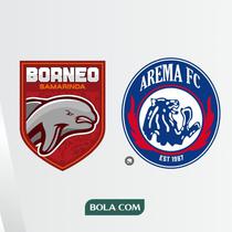 Prediksi Borneo FC vs Arema FC. (Bola.com/Wiwig Prayugi)
