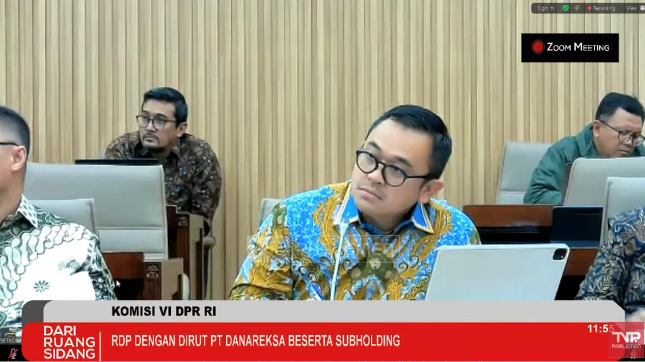 danareksa rapat di DPR