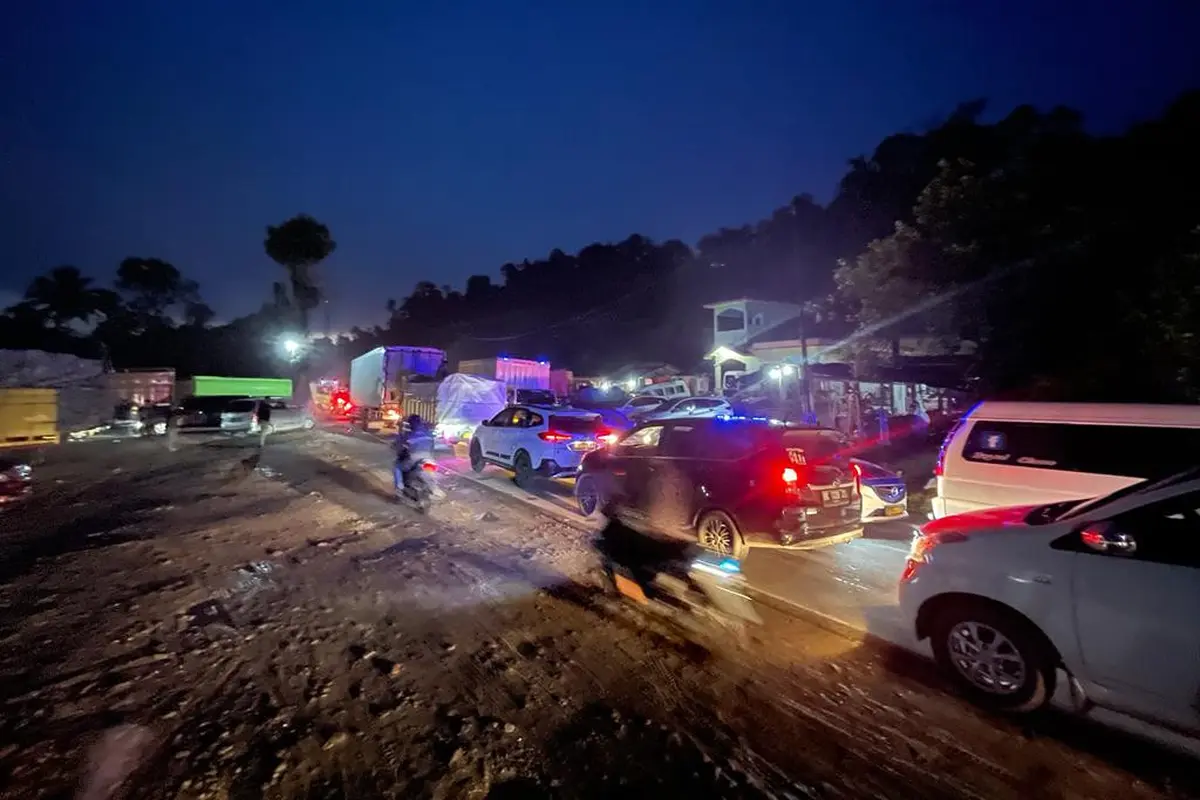 Macet parah di Sembahe