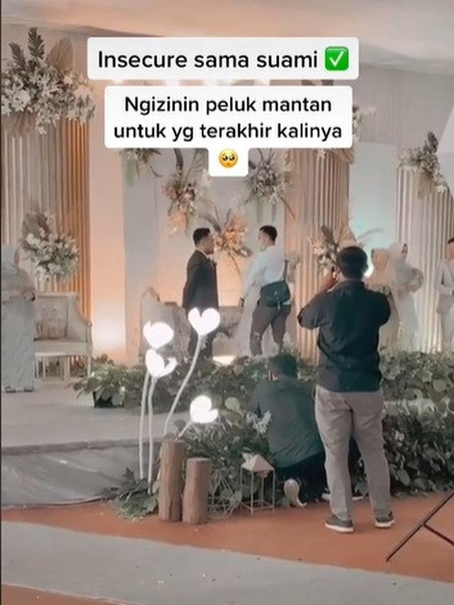 suami izinkan istri peluk mantan