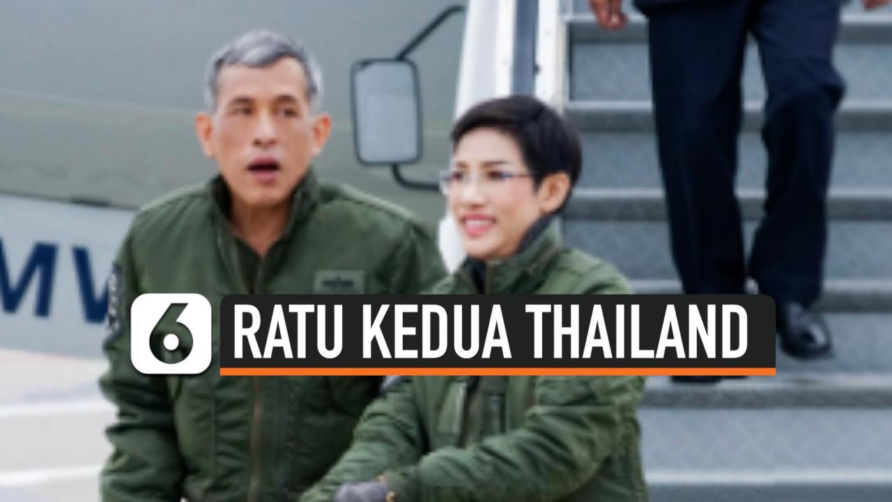 VIDEO: Raja Thailand Maha Vajiralongkorn Angkat Selirnya Menjadi Ratu Kedua