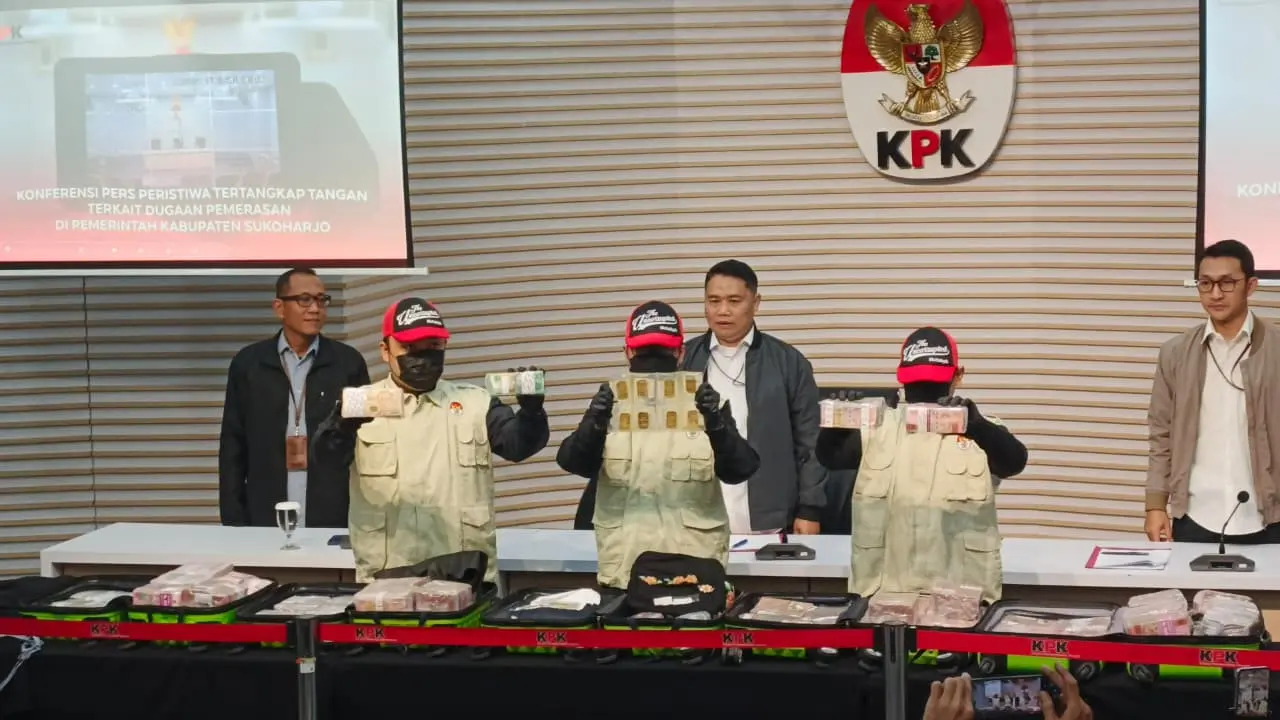 Komisi Pemberantasan Korupsi (KPK) mengungkap kronologi operasi tangkap tangan (OTT) yang berlangsung di wilayah Solo Raya pada 9 Juli 2026 (Istimewa)